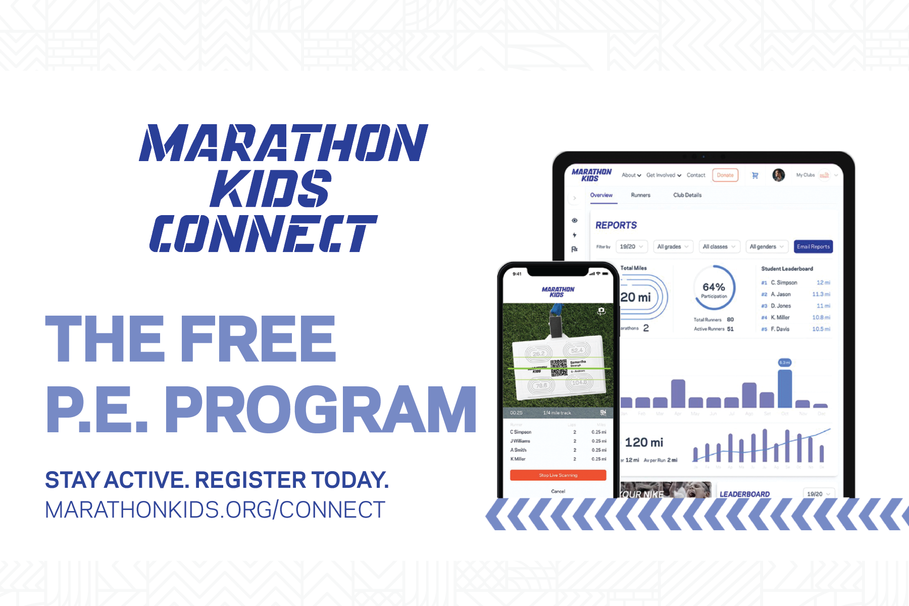 Marathon Kids Connect - the free PE program